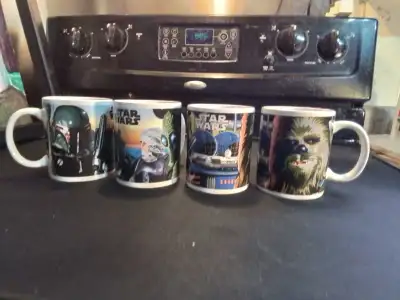 Set of Four Star Wars Galerie Mugs, View more