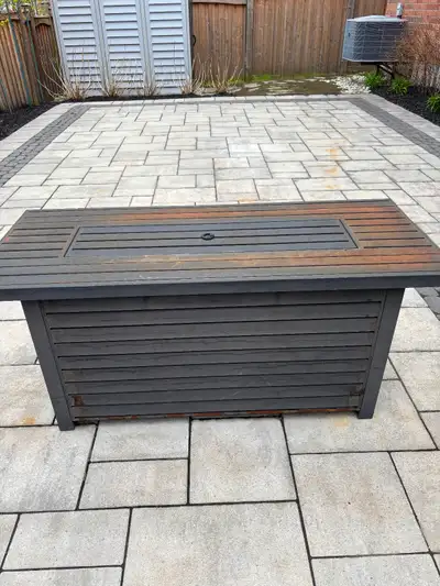 Used Natural gas fire table, View more