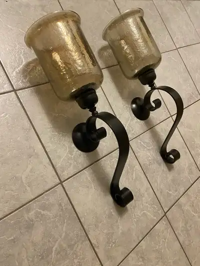 Beaumont Candle Wall Sconce inAntiqued Bronze, View more