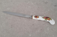 Royal Albert Old Country Roses Letter Opener  bone china England