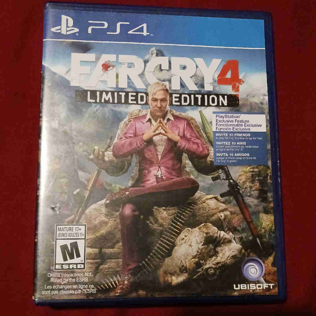 Far Cry 4 PS4 in Sony Playstation 4 in City of Halifax - Image 2