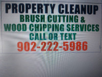 Spring Property Cleanup  Brush Cutting Tree Cutting 902-222-5986