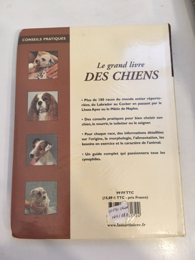 Le grand livre des chiens in Other in Gatineau - Image 3
