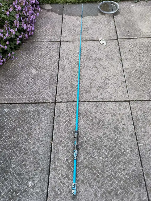 2.1m 5pc Medium Action Baitcasting Fishing Rod 62863260333057124