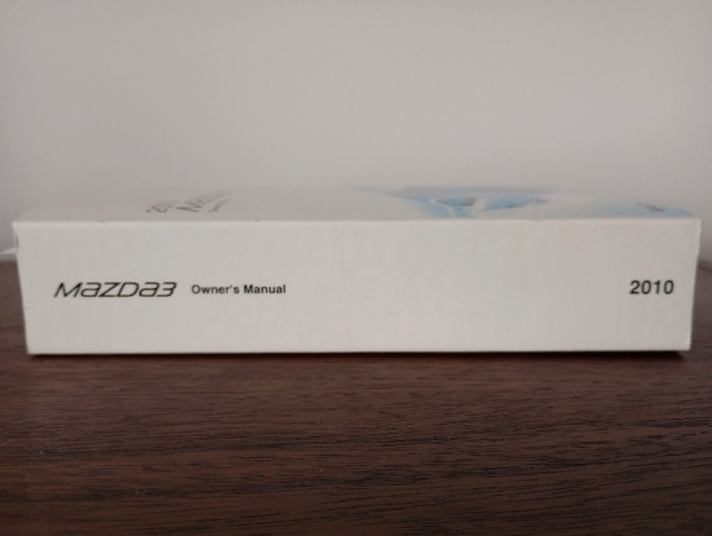 Mazda 3 2010 Owner’s Manual in Other Parts & Accessories in Downtown-West End - Image 2