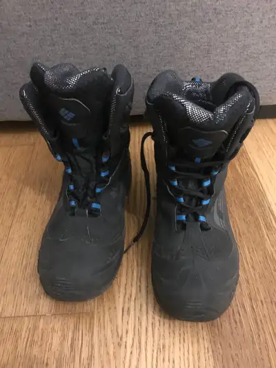 Columbia Youth Kids Boy Bugaboot  Winter Snow Boots Black SZ 4, View more
