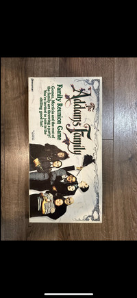The adams family board game