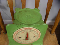 RARE ANTIQUE HOUSEHOLD SCALE "U.S.A. ZONE OF GERMANY" ARK.