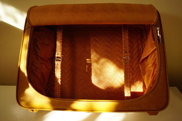 One Gold Dionite piece of luggage. in Other in Thunder Bay - Image 4