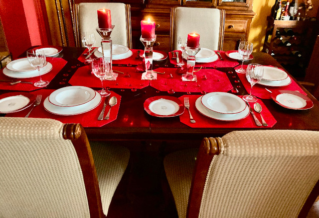 SERVICE DE TABLE, BISTRO, POUR 12 PERSONNES.FABRIQUÉ EN FRANCE. dans Vaisselle et articles de cuisine  à Longueuil/Rive Sud - Image 2