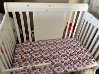 Super clean crib and mattress $20