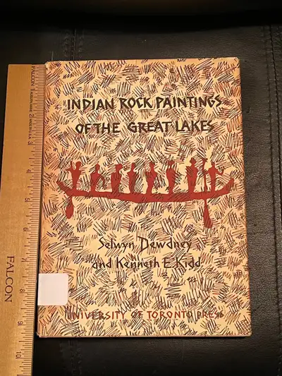 RARE SIGNED Indian rock paintings of the Great Lakes hardcover , View more
