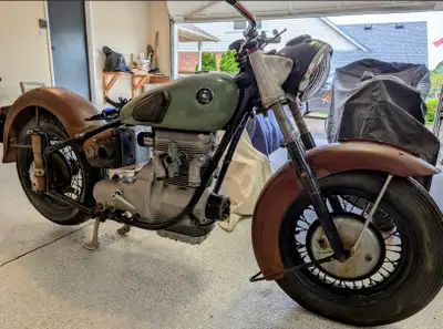 The bike requires a full restoration. Cylinder head has been machined, seats cut, new valves. cylind...