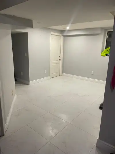 Legally finished 2 bed, 1 bath basement apartment for rent near sheridan college. Separate entrance...