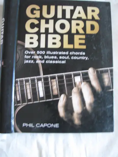 Guitar Chord Bible hardcover book, View more