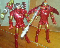 Iron Man figurines de 12 pouces/inches + accessoires, Marvel