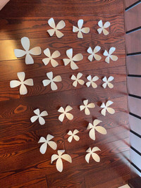 Flower wall art