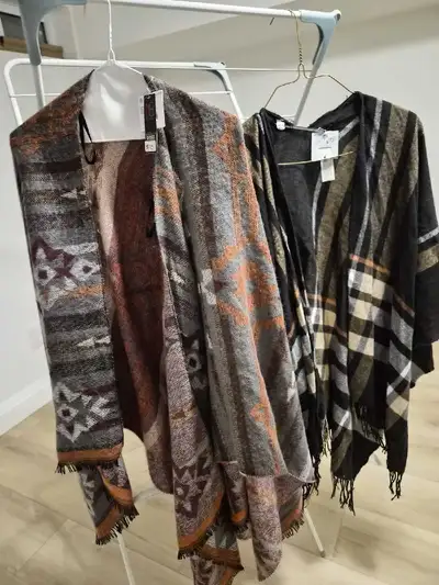 Ardenr wrap-around shawls, View more