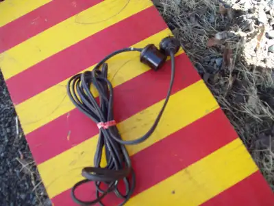 1-EXTENSION ELECTRIQUE,LEVITON,12 PIEDS DE LONG,ANTIQUE., View more