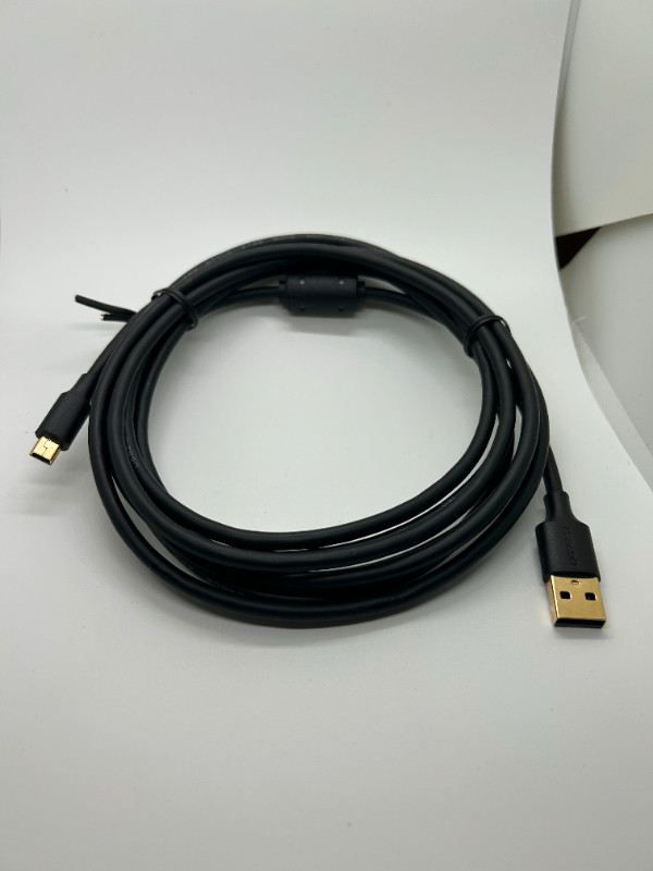 UGreen Mini USB to USB 2.0 Cable – 6 and 10 feet in General Electronics in Markham / York Region - Image 2