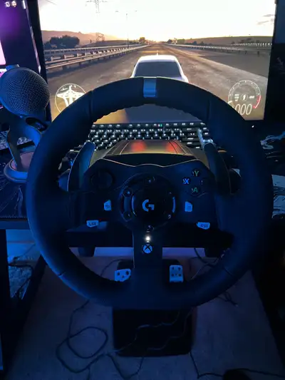 Logitech G920 Gaming Steering Wheel, View more
