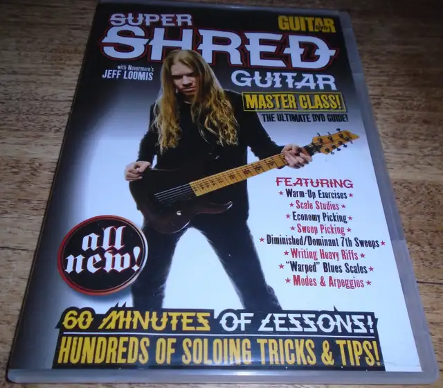 guitar instruction DVD - rock - heavy metal in Guitars in City of Halifax - Image 2