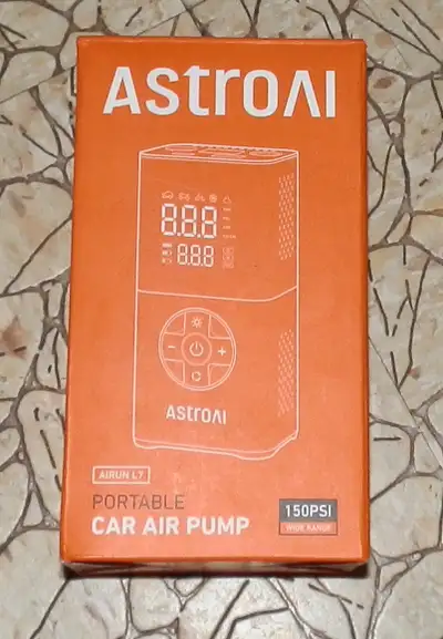 Air Compressor / Tire Inflator - Cordless - Portable - LED - Aut, View more