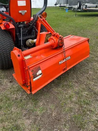 Selling my 52 inch Kubota Rototiller. In excellent condition. Works great. Fits any tractor 3 point...