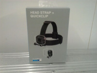 GOPRO HEAD STRAP + QUICKCLIP support camera go pro