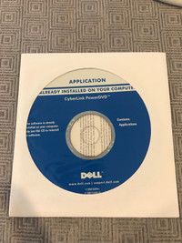 CD software Cyberlink Power DVD 