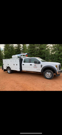 2019 F550 w/ 2022 Work Truck West Aluminum Service Body 