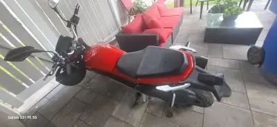 Great shape. Great Condition. two 72v 30 amps lithium batteries NO damages. Bought for like 6k then...