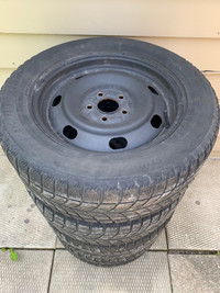 5x114.3 winter tires set