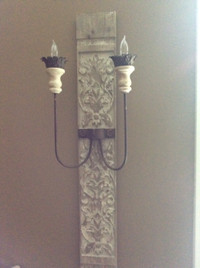Beautiful Hand Made Wall Sconces - French country decor