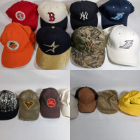 Various hats - fitted flexfits snapbacks vintage sports MLB NFL