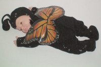 Anne Geddes Baby Bean Bag Butterfly Doll 15 inches
