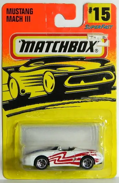 Matchbox Superfast Mustang Mach III Diecast, View more