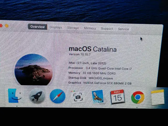 imac 27 2012 maxed i7/32GB/2gb video in Desktop Computers in City of Montréal - Image 4
