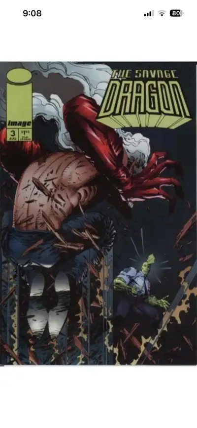 The Savage Dragon No. 3, Aug. 1993 First Printing 120 Copies NM, View more