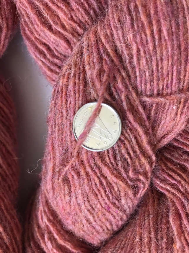 Knitting  Crocheting  Wool Yarn 4 Hanks Skein Crafting in Hobbies & Crafts in City of Toronto - Image 2