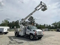 2009 GMC C8500 with Altec AT40C Bucket Truck for Cable Placing