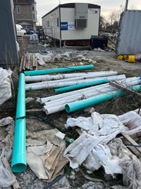 4” and 6” pvc pipe for sale 