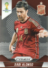 Xabi Alonso 2014 Panini Prizm FIFA World Cup Soccer #173 SPAIN