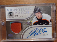 Joni Pitkanen Philadelphia Flyers The Cup 05/06 Auto/patch card