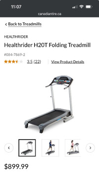 Health Rider H20T treadmill