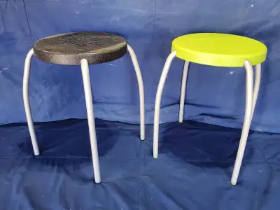 VINTAGE Retro Stackable Ikea Stools Model # 18557, View more