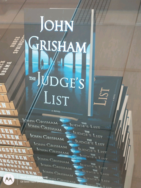 New Releases John Grisham book the Judge's List Perfect gift in Fiction in City of Toronto - Image 2