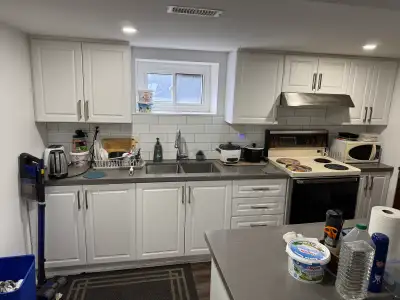 Looking to rent one private room, shared accommodation in a newly renovated basement located in Etob...