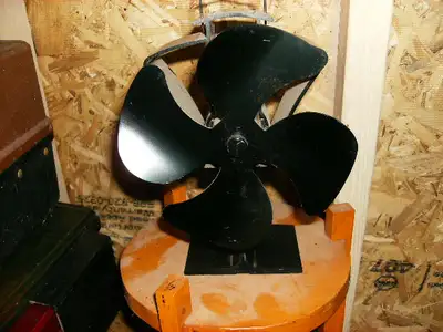 Heat powered woodstove fan, View more