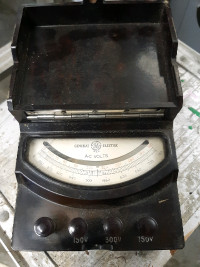 Antique voltmeter